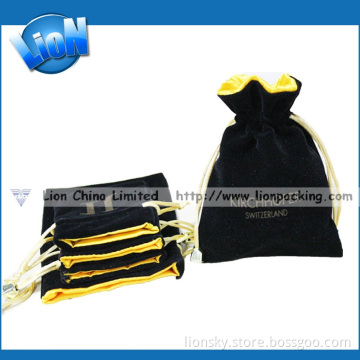 Satin Lined Velvet Bag (L-007)